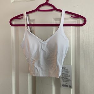 Align Tank White: Size 0